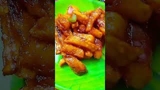 Honey Chilli Potato I snacks food shortsfeed viral [upl. by Attenov]