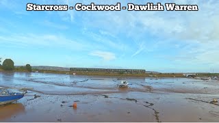 A Drive with us production 150123 Starcross  Cockwood  Dawlish Warren real time winter Devon UK [upl. by Dayna]