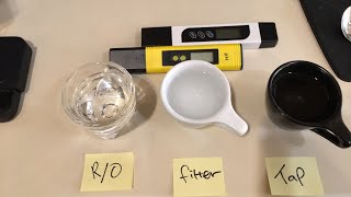 TDS and PH Meters  Coffee Water Quality [upl. by Nolly463]