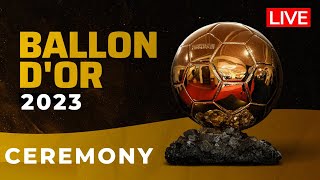 Ballon dOr 2023 Award Ceremony Live Streaming Messi Mbappe Haaland [upl. by Nylyoj617]