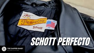 Gold Standard of Leather Jackets Schott Perfecto 613s [upl. by Atiugal330]