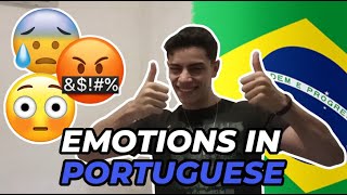 Emotions In Portuguese [upl. by Orlosky]