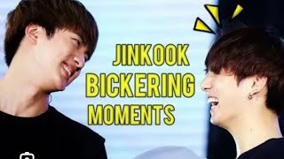 BTS Jinkook funny momentsJin Jungkook [upl. by Ralyat]