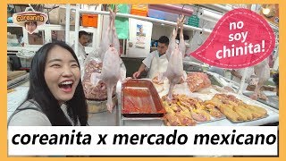 Asi es mi experiencia del mercado mexicano feat la merced│coreanita [upl. by Guido]