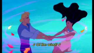 Color of the wind  Pocahontas lyrics [upl. by Mall]