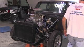 1966 Chevy II 383CID SBC 671 Blower engine start up [upl. by Lupiv]