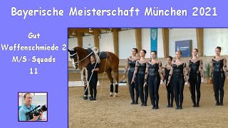 Gut Waffenschmiede 2  MSSquads 11  Bayerische Meisterschaft München 2021 [upl. by Ybrek]