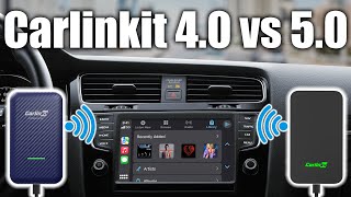 Carlinkit 40 vs 50  The New King of Wireless CarPlay and Android Auto Adapters [upl. by Bouchier]