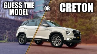 CRETON VS GUESS THE MODEL ASLI COMPARISON VIDEO🔥🇮🇳  CRETA BASE E MODIFICATION  📞7977662321 [upl. by Yahc]