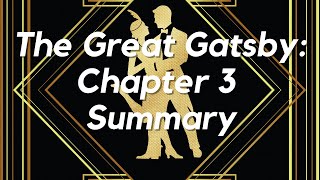 The Great Gatsby Chapter 3 Summary Character Symbols and Analysis of the Novel [upl. by Gilberta974]