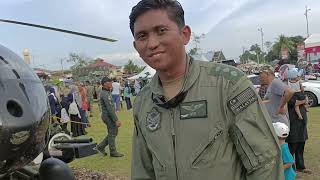 Dengar apa kata Pilot Helikopter Tempur Ringan Tentera Darat Malaysia Hari Terbuka Tentera Darat [upl. by Redla845]