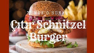 Özel Sosu ile Çıtır Şinitzel Burger [upl. by Gwynne]