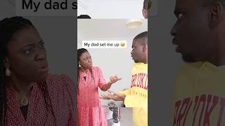 This is why you shouldn’t have a son part4🤣funny comedy funnyshorts family couple viralshorts [upl. by Deach]