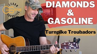 Diamonds And Gasoline  Turnpike Troubadors  Guitar Picking Tutorial [upl. by Traci]