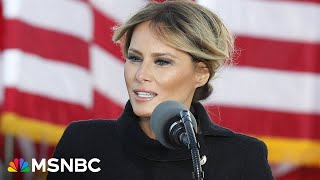 Melania Trump wont attend husbands WH meeting with Biden her office confirms [upl. by Domela309]