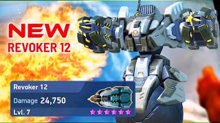 NEW WEAPON Revoker 12  Nomad Eclipse Lacewing Vortex  Mech Arena Robots [upl. by Allerym]