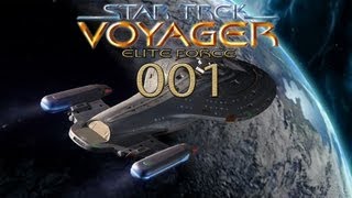 Lets Play Star Trek Voyager Elite Force  001 Deutsch [upl. by Attiuqram865]