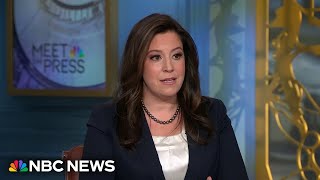 Elise Stefanik echos Trump’s comments calling Jan 6 rioters in prison ‘hostages’ Full interview [upl. by Nilok]