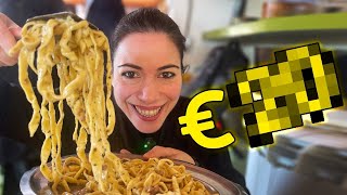 🍝La TRATTORIA dove SPENDI ZERO o quasi e mangi TANTO e bene💸 [upl. by Adyht]