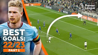 BEST Premier League goals of 202223 ft Kevin De Bruyne Son Heungmin amp more  Part 1 [upl. by Taite]