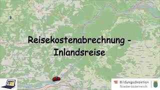 RM02 Reisekostenabrechnung Inlandsreise V9 4K [upl. by Haldis698]