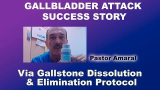 Pastor Amaral Gallbladder Attack Success Story by Liver Cleanse Dissolve Gallstones Liver Stones [upl. by Auguste]