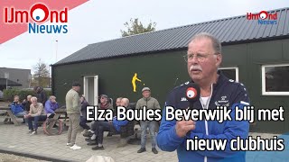 Elza Boules Beverwijk blij met nieuw clubhuis [upl. by Aramo]