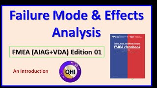 Failure Mode and Effects Analysis AIAGVDA  An Introduction  fmea [upl. by Alegre]