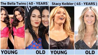 Greatest WWE Women Superstars Transformation  Young vs Old  BILLI BHAI [upl. by Gillie]