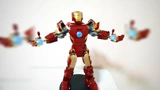 LEGO 76206x2 Set ALTERNATE BUILD IRON MAN MARK 3 [upl. by Aileda]