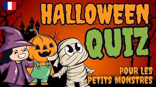 Quiz spécial Halloween pour enfants 🎃  Test tes connaissances [upl. by Lehsreh99]