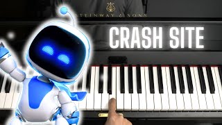 Crash Site  Piano Cover Version From Astro Bot [upl. by Ivor]