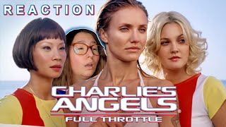 NO MORE GRAVITY in Charlies Angels Full Throttle 2003 Reaction [upl. by Brenan]