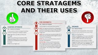 Core Stratagems and their uses  Warhammer 40k [upl. by Rox379]