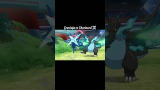 Greninja VS Charizard shorts pokemon anime viralshort greninja [upl. by Genvieve550]