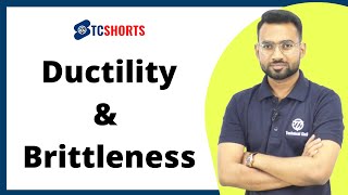 Ductility And Brittleness  TCShorts  Technical civil [upl. by Barbe699]