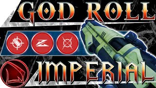 Destiny 2 Imperial Decree God Roll PvP  PvE Guide amp Review – Menagerie Shotgun Recipe Gameplay [upl. by Melgar]