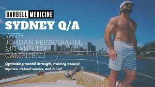 Optimizing mental strength training around injuries deload weeks and more from Sydney [upl. by Maynard]