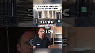 Avocat vs plombier salaire métiers metier salaires [upl. by Crawley789]