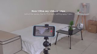 How to make aesthetic videos  Filming Editing Finding music Tips and the REALITY 🎥 [upl. by Thesda693]