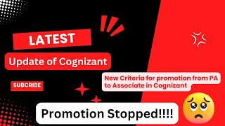 No promotion this time👎🥺 Latest update of cognizant ❗cognizant cognizanthiring [upl. by Yahska]