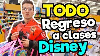 Compre TODO para Regreso a clases de Disney CONCURSO  Memo Aponte [upl. by Calla740]