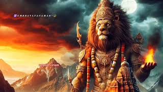 Powerful LakshmiNarasimha manthram Ugram Veeram MahaVishnum Mantra 1008 times Chant Powerful prayer [upl. by Anahsar111]