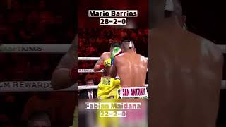 Mario Barrios vs Fabian Maidana  Fast Fight MarioBarrios ⚡FabianMaidana sports boxing boxing [upl. by Ailito]