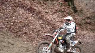 Ktm Exc 200 racing 2009 [upl. by Esorbma]