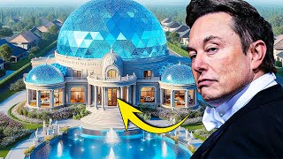 Inside Elon Musks 100 Million Mansions [upl. by Anert740]