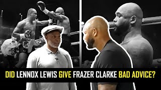 IS LENNOX LEWIS TO BLAME FOR FRAZER CLARKES LOSS TO FABIO WARDLEY [upl. by Lehcim]