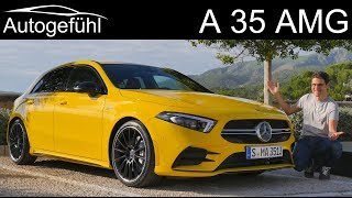 Mercedes A Class A35 AMG FULL REVIEW  is the cheapest AMG still a real one [upl. by Suivatal988]