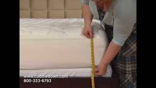 How To Measure Your Bed For A Fitted Sheet [upl. by Lucilia139]