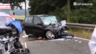 Tödlicher Unfall bei Gunzenhausen [upl. by Acemaj]